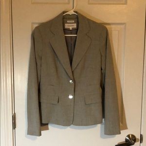 Classic light grey suit jacket